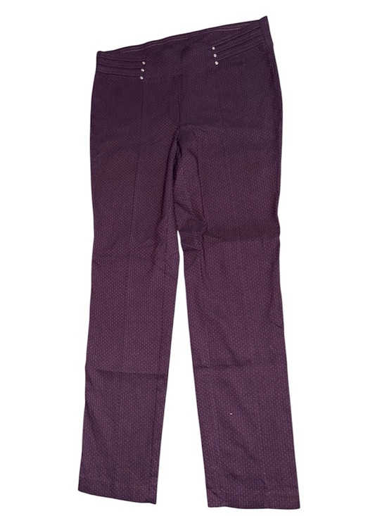 Rafaella Pants - Rafaella Plum Dress Pants